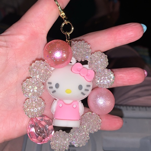 Hello kitty purse/bag charm keychain bracelet nwt - Picture 3 of 6